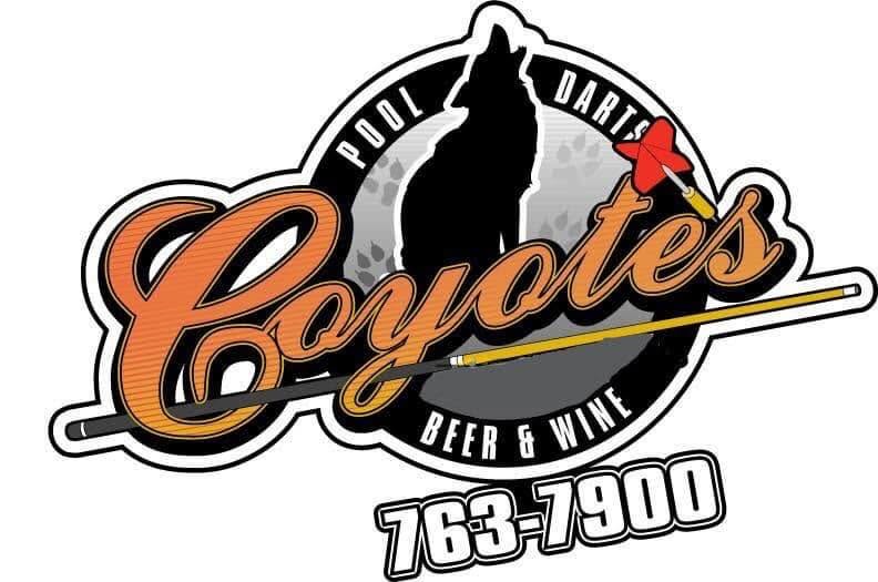 Coyote's Pool Darts Beer and Wine Panama City Florida logo