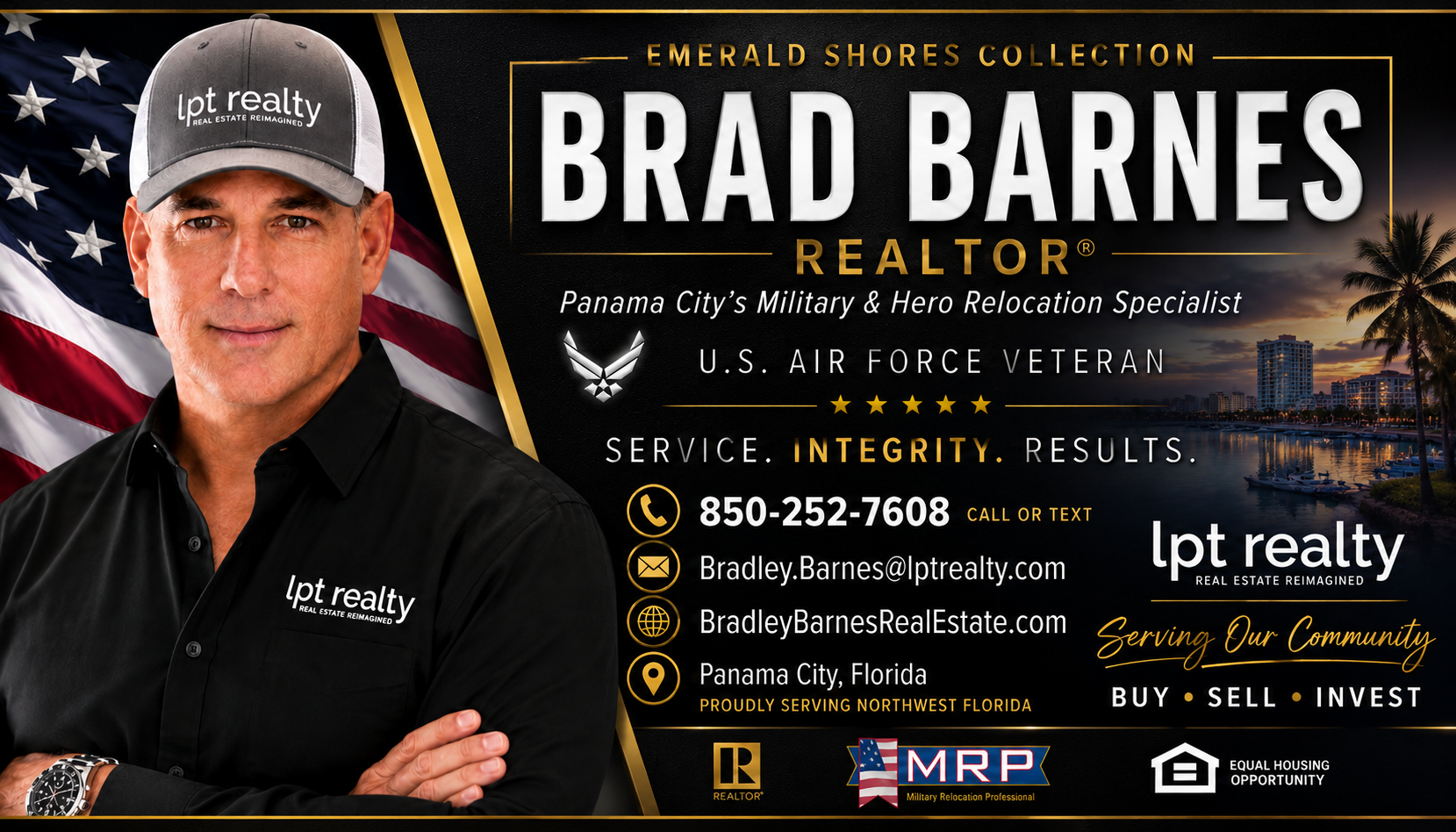 Brad Barnes REALTOR business card