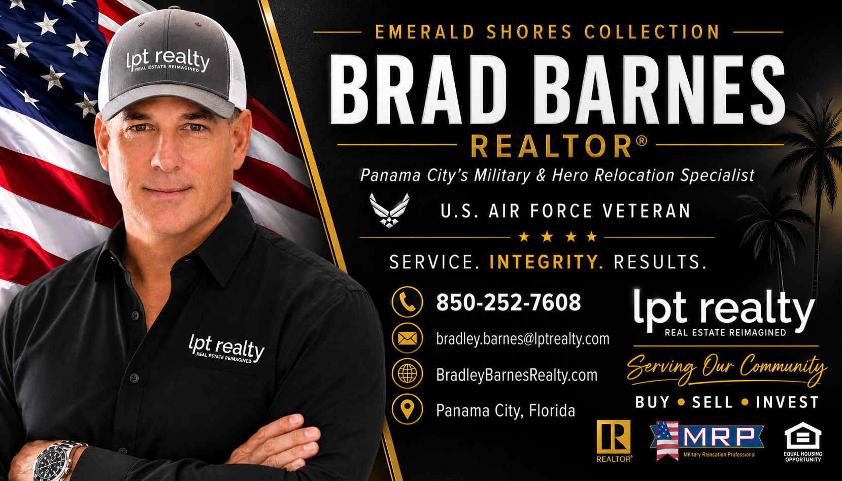 Bradley Barnes REALTOR business card