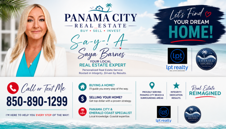 Saya Barnes REALTOR business card